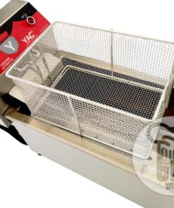 Freidora Eléctrica 8 a 10 Litros Acero AISI 304 Aceite y Agua - Marca YAC