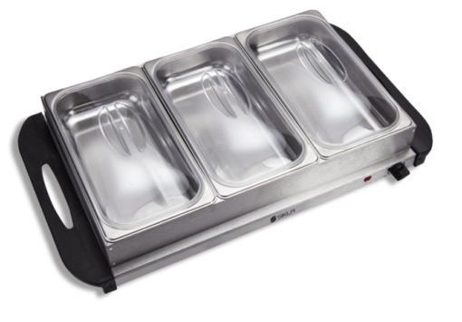 Bufetera Sikla Bw-300-3 Triple Mantenedor De Comida Caliente 2,5 L - Imagen 2