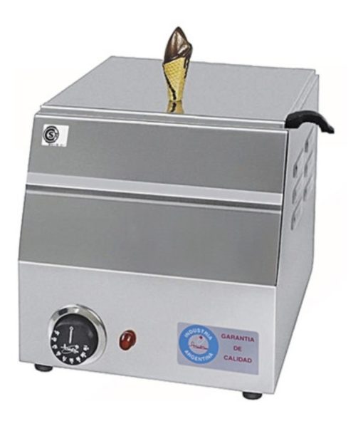 Bañadora Chocolate De Acero Inox Boca Chica - Anion - Imagen 8