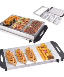 Bufetera Sikla Bw-300-3 Triple Mantenedor De Comida Caliente 2,5 L