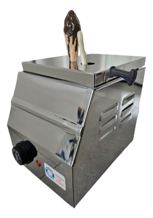 Bañadora Chocolate De Acero Inox Boca Chica - Anion - Imagen 6