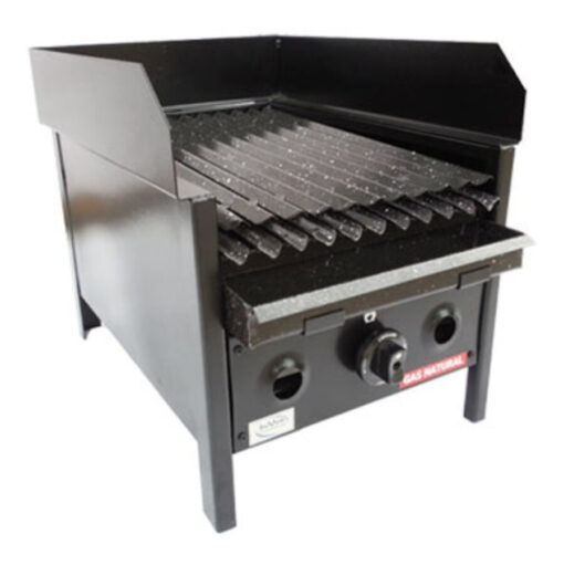 Parrilla Gas Faldón 40x60 Natural Y  Envasado Con Ahumador