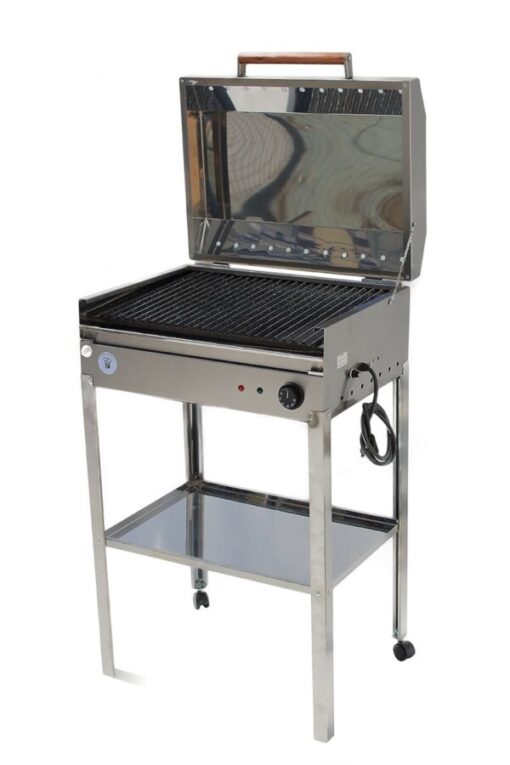 Parrilla Eléctrica Chalten Estante + Ahumado + Funda Resinet - Imagen 6