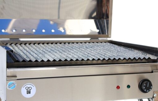 Parrilla Eléctrica Chalten Estante + Ahumado + Funda Resinet - Imagen 2