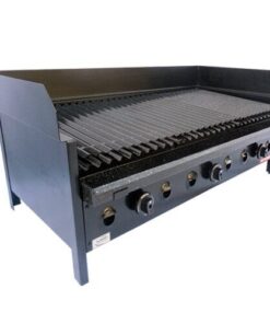 Parrilla A Gas Natural Envasado 100 X 60 Ahumador De Regalo