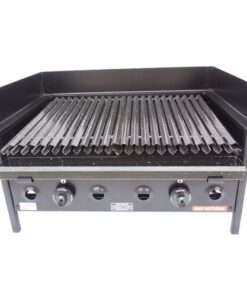 Parrilla A Gas Faldón 70 X 60 Natural Envasado Ahumador