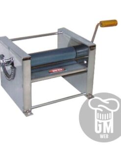 Sobadora Manual Rd 300 Mm Maquina De Pasta Color Plateado