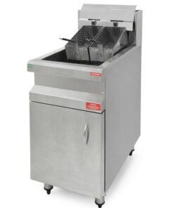 Freidora Industrial A Gas Yac 35lts 35l Acero Inoxidable