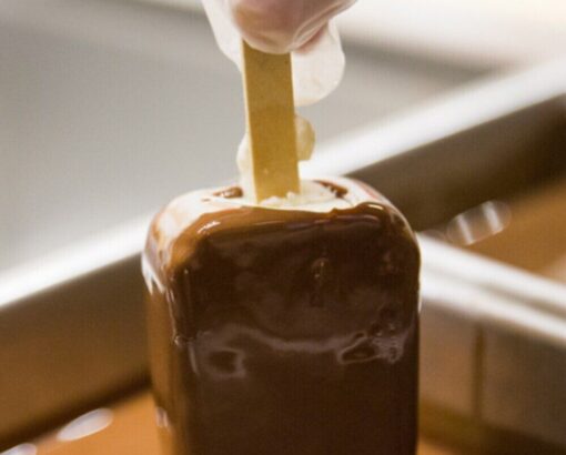 Bañadora Chocolate De Acero Inox Boca Chica - Anion - Imagen 4