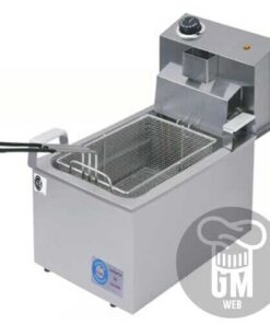 Freidora Electrica Industrial Canasto Simple 8lt Acero Anion Color Acero Inoxidable Frecuencia 50 Hz X 60 Hz