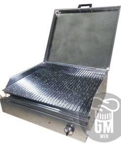 Parrilla Portatil Electrica Sobremesada 60x50 C/tapa ORL