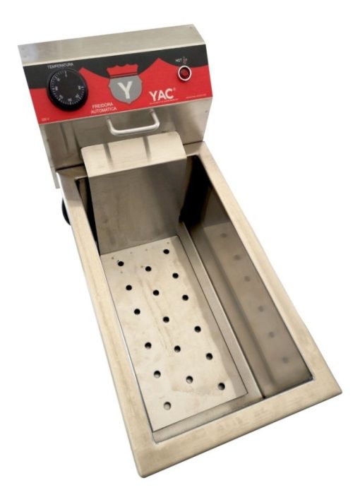 Freidora Eléctrica Yac 8 Litros Acero Aceite Super Oferta!! - Imagen 3