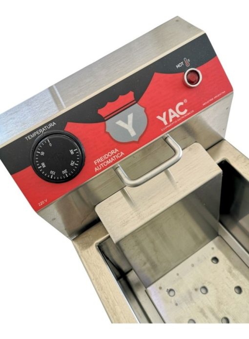 Freidora Eléctrica Yac 8 Litros Acero Aceite Super Oferta!! - Imagen 5
