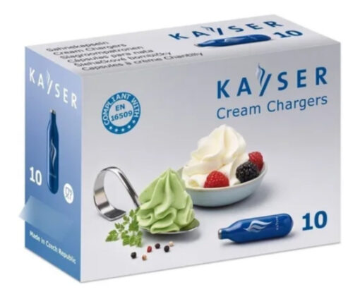 Capsulas Kayser Para Cremeras Caja X 30 Unidades - Imagen 3