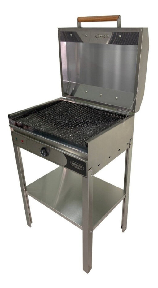 Parrilla Eléctrica Chalten Estante + Ahumado + Funda Resinet - Imagen 6