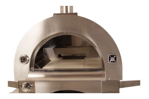 Horno Dual A Leña Y Gas Envasado Acero Inoxidable Bbq Grill - Imagen 6