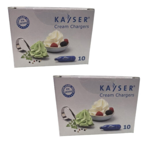 Capsulas Kayser Para Cremeras Caja X 20 Unidades Promo - Imagen 3