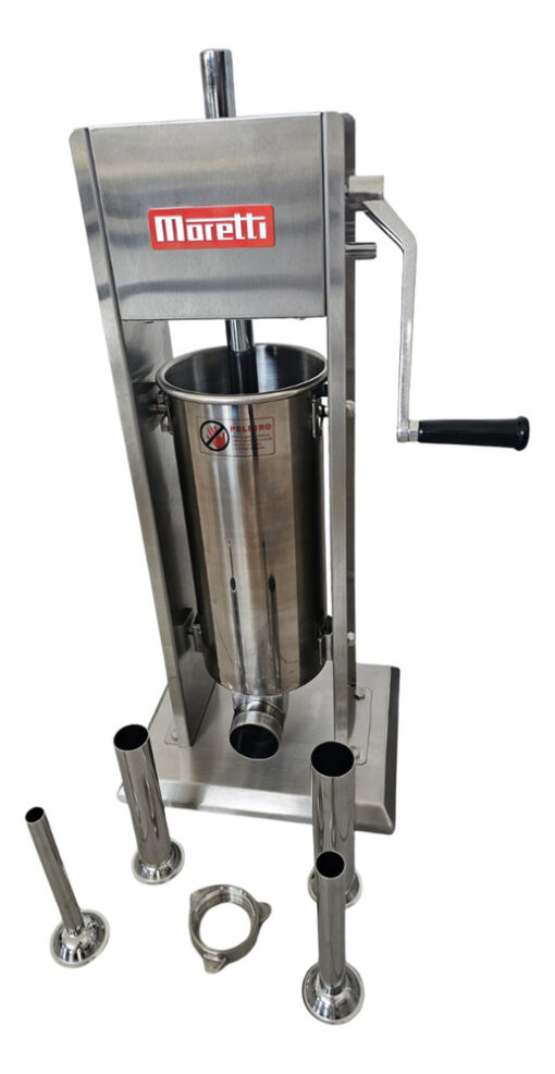 Embutidora Vertical Moretti 10 Litros 4 Picos Fillerpro-10