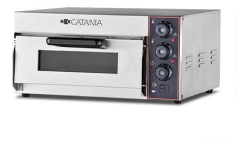 Horno Pizzero Eléctrico 1 Piso 40x40 Catania C/ Pinza Regalo - Imagen 3