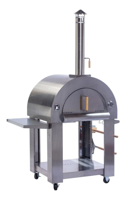 Horno A Leña Acero Inoxidable Pizzas Pan Carnes Bbq Grill - Imagen 4