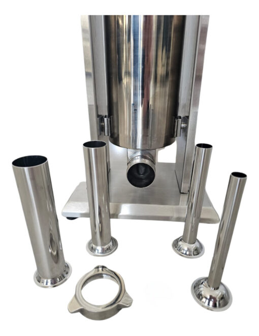 Embutidora Vertical Moretti 10 Litros 4 Picos Fillerpro-10 - Imagen 8