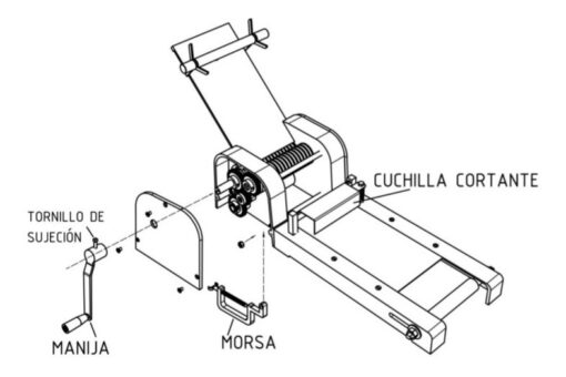 Máquina Pan De Panchos 6 Canales Manual Marca Pauna - Imagen 3