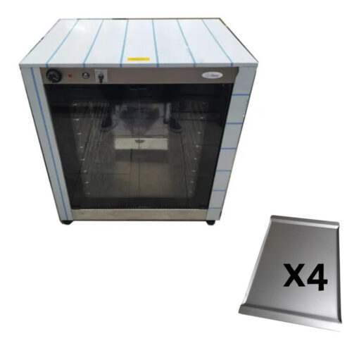 Camara Fermentadora Pauna De 8 Bandejas 60 X 40 Cm + 4 Latas