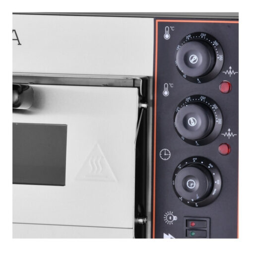 Horno Pizzero Eléctrico 1 Piso 40x40 Catania C/ Pinza Regalo - Imagen 6