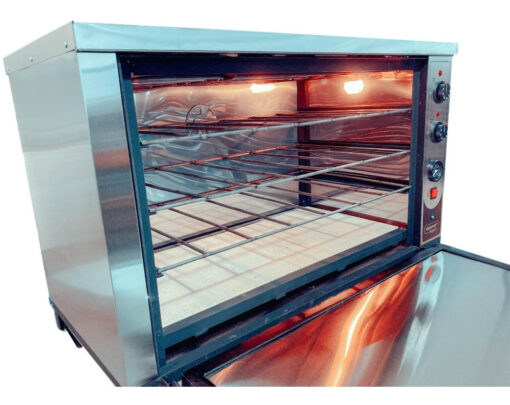 Horno Pizzero Eléctrico 8 Moldes Resinet C/ Gratinador Full - Imagen 7