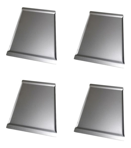 Pack 4 Bandejas Aluminizadas Y Pinza Horno Convector 44x32 - Imagen 3