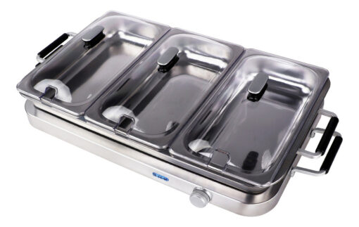 Buffetera Mantenedor Sikla Baño Maria 3 Bandejas