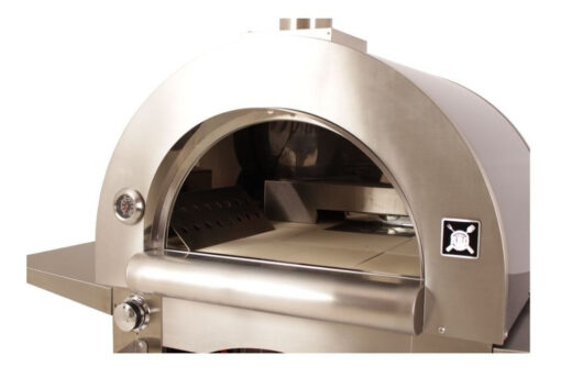 Horno Dual A Leña Y Gas Envasado Acero Inoxidable Bbq Grill - Imagen 5