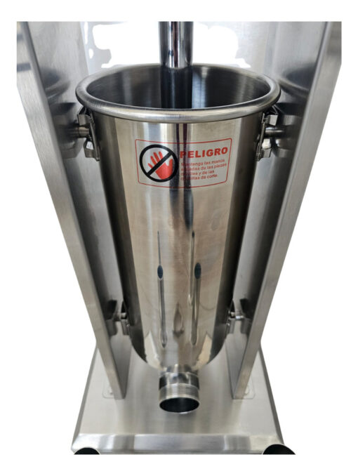 Embutidora Vertical 15 Litros 4 Picos Moretti Fillerpro-15 - Imagen 5