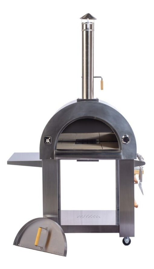 Horno A Leña Acero Inoxidable Pizzas Pan Carnes Bbq Grill - Imagen 3