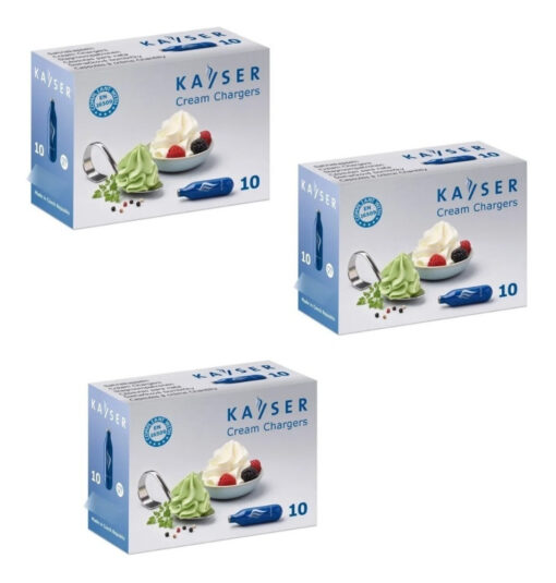 Capsulas Kayser Para Cremeras Caja X 30 Unidades