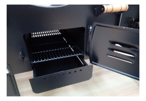 Horno A Leña De Pie Revestimiento Acero Inox Entra Lechon - Imagen 5