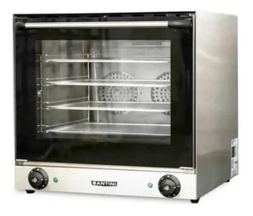 Horno Convector 2 Turbinas Santini Mc600 C/8 Bandejas + Base - Imagen 3