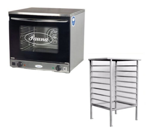 Horno Convector Pauna Beta 21 Latero + 8 Placas Pinza Regalo - Imagen 4