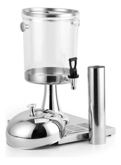 Dispenser De Jugos Y Agua 8l Para Candy Bar Con Canilla   Plateado - Imagen 3