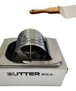 Enmantecadora Pan Manteca Hamburguesa Resinet + Espátula